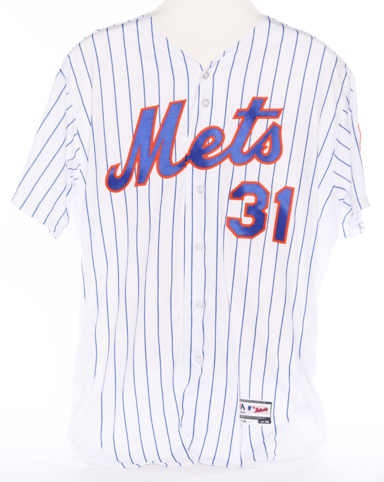 Mike Piazza Autographed Retirement Jersey