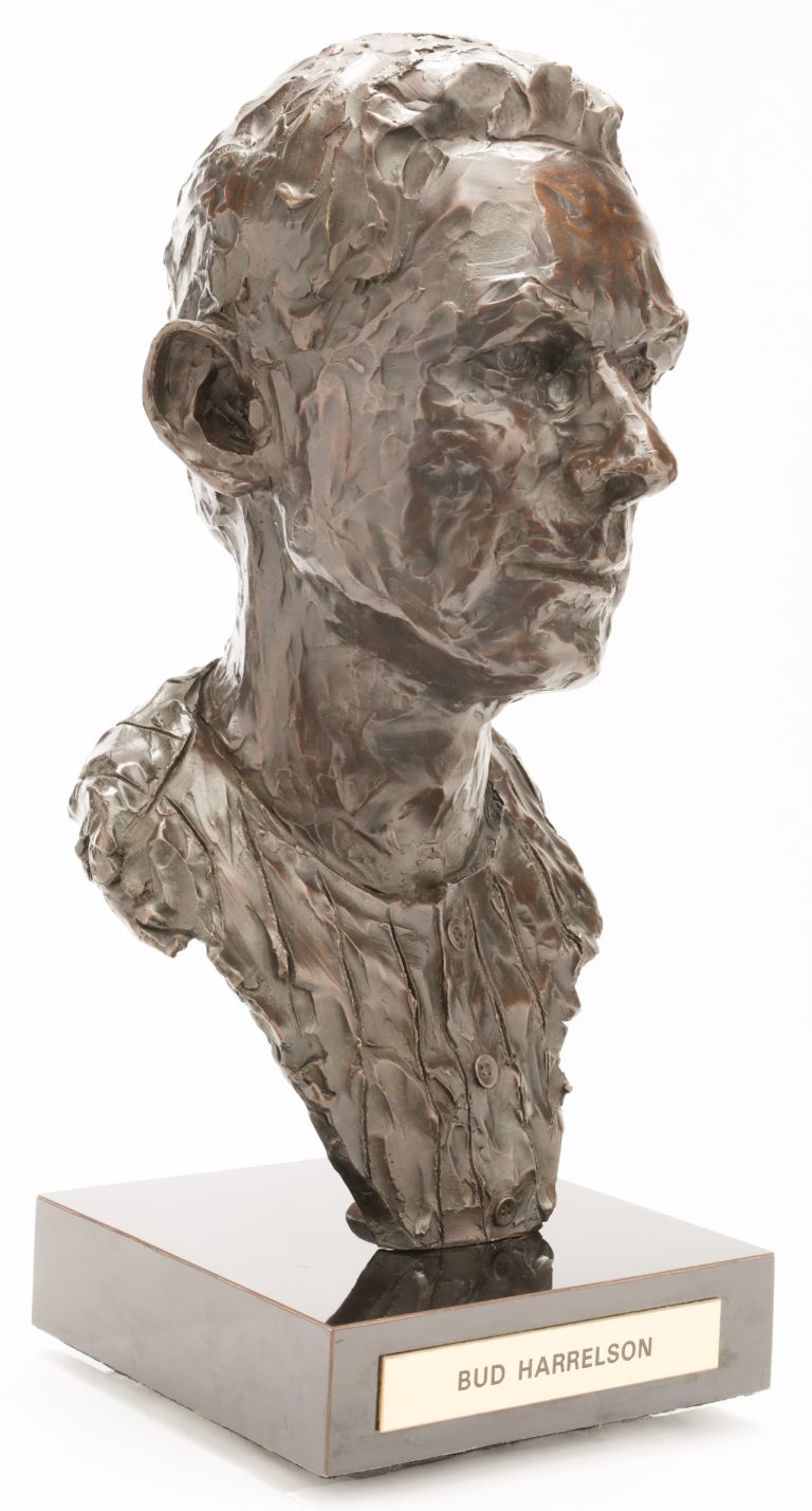 Bud Harrelson Bronze Bust Statue