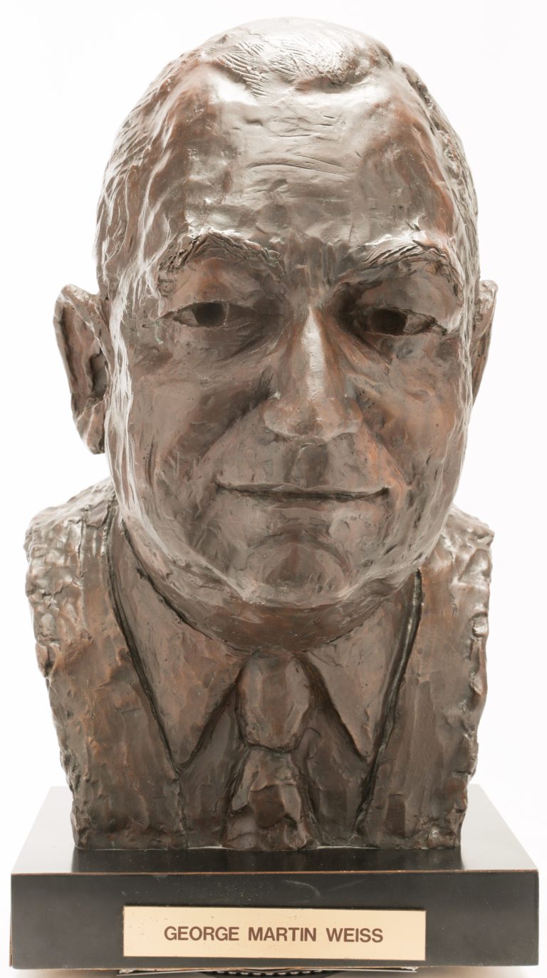 George Weiss Mets Hall of Fame Bust