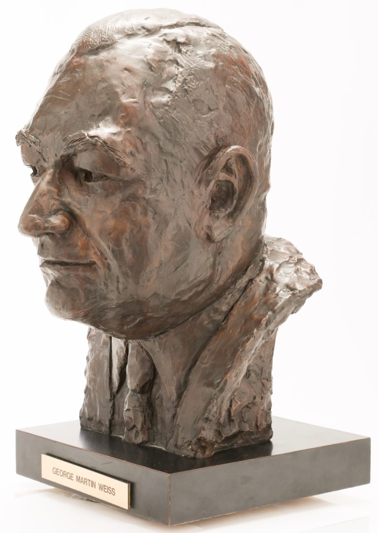 George Weiss Mets Hall of Fame Bust
