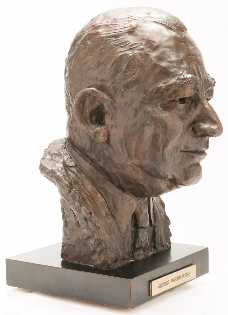 George Weiss Mets Hall of Fame Bust