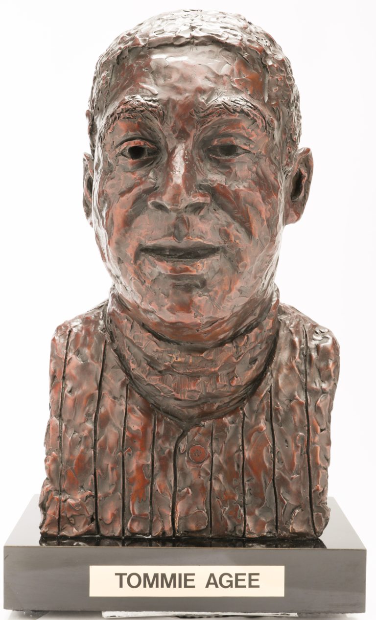 Tommie Agee Mets Hall of Fame Bust