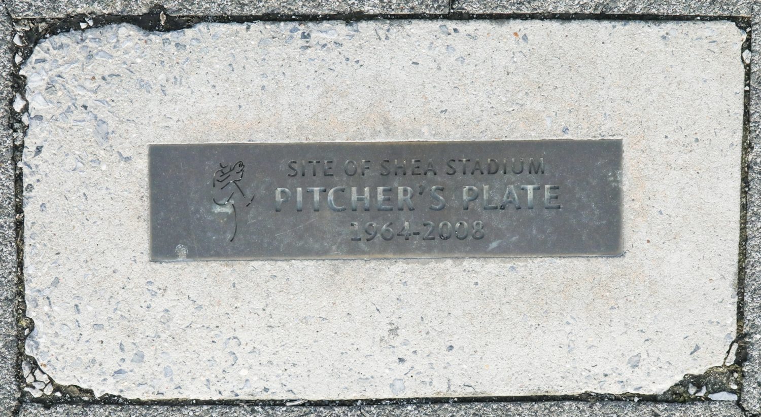 Site of Shea Stadium Pitcher's Plate