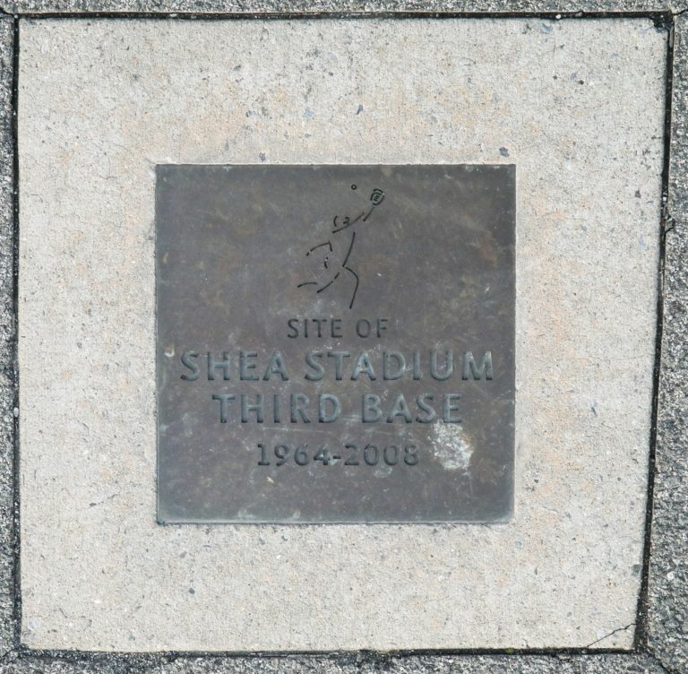 Site of Shea Stadium Third Base