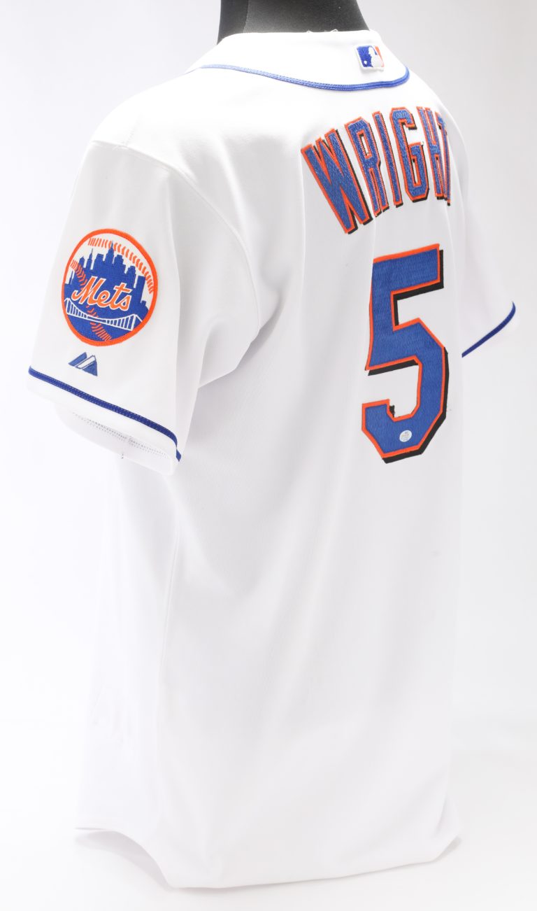 David Wright's Jersey From Final Season at Shea - Mets History