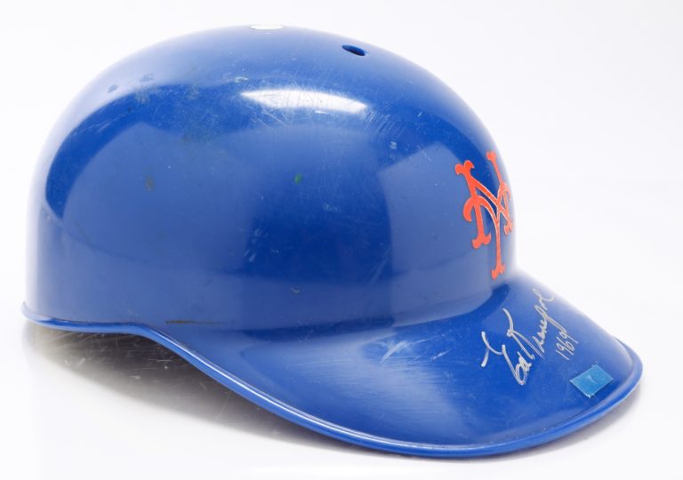Ed Kranepool Autographed World Series Batting Helmet