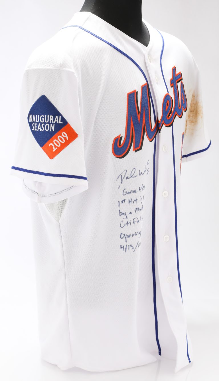 Wright Signed Jersey from First Citi Field Home Run 
