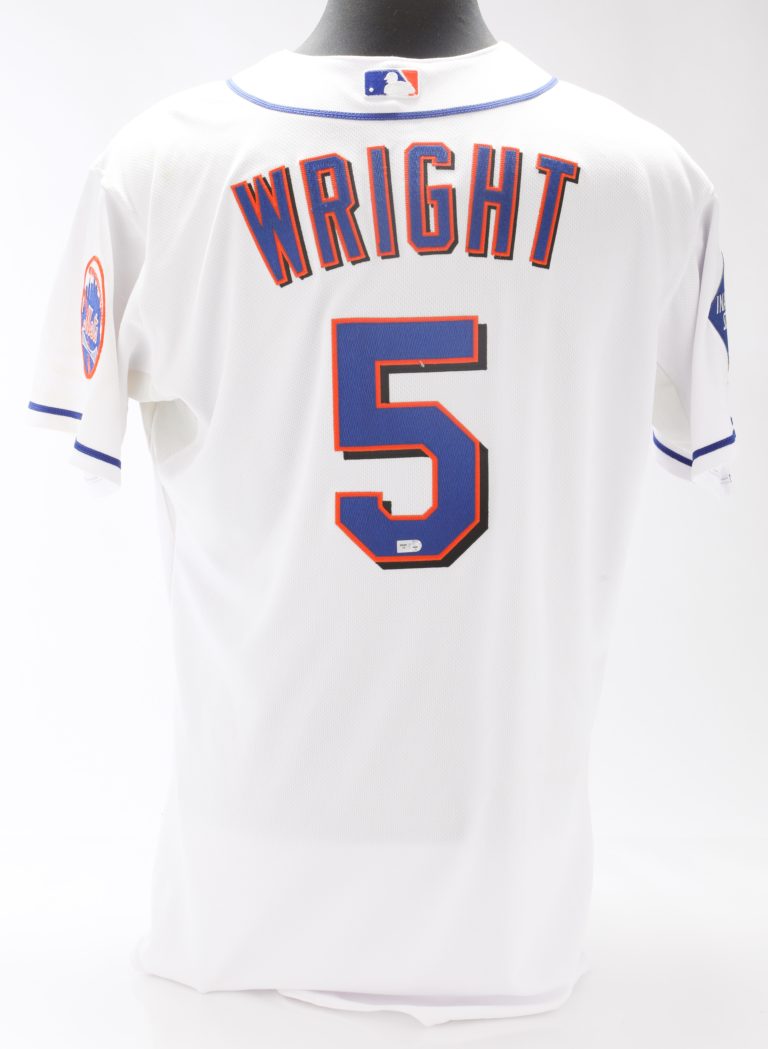 Wright Signed Jersey from First Citi Field Home Run 