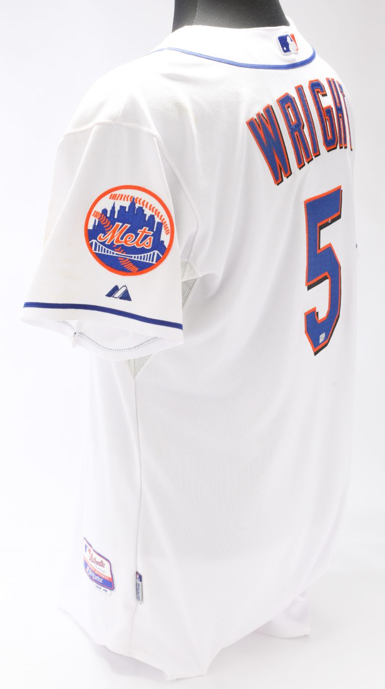 Wright Signed Jersey from First Citi Field Home Run 