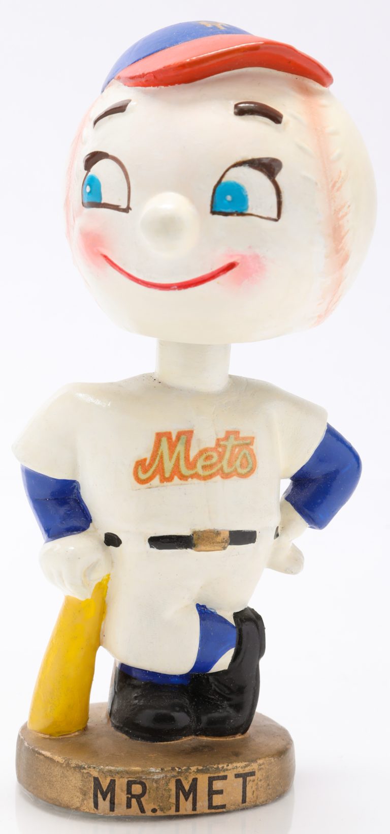 Mr. Met Bobblehead From 1965 - Mets History