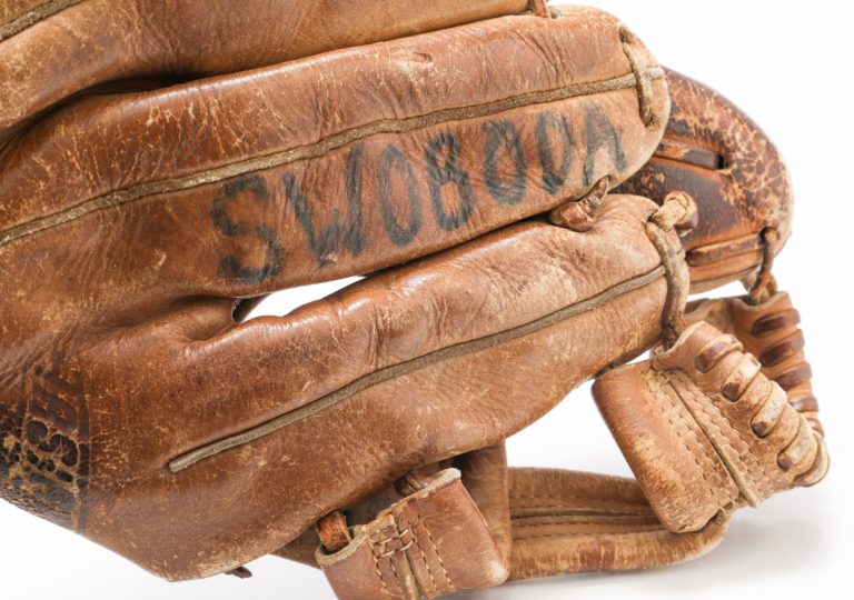 Swoboda's Glove from Game 4 of '69 World Series