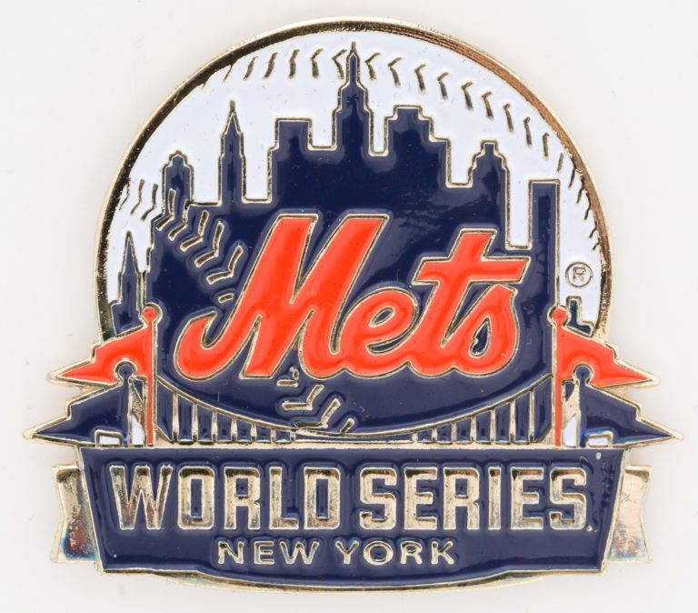 2015 Mets World Series Press Pin