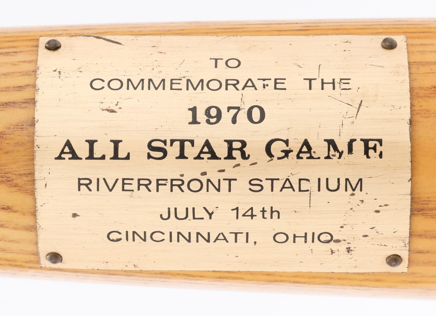 Bud Harrelson Commemorative All-Star Game Bat