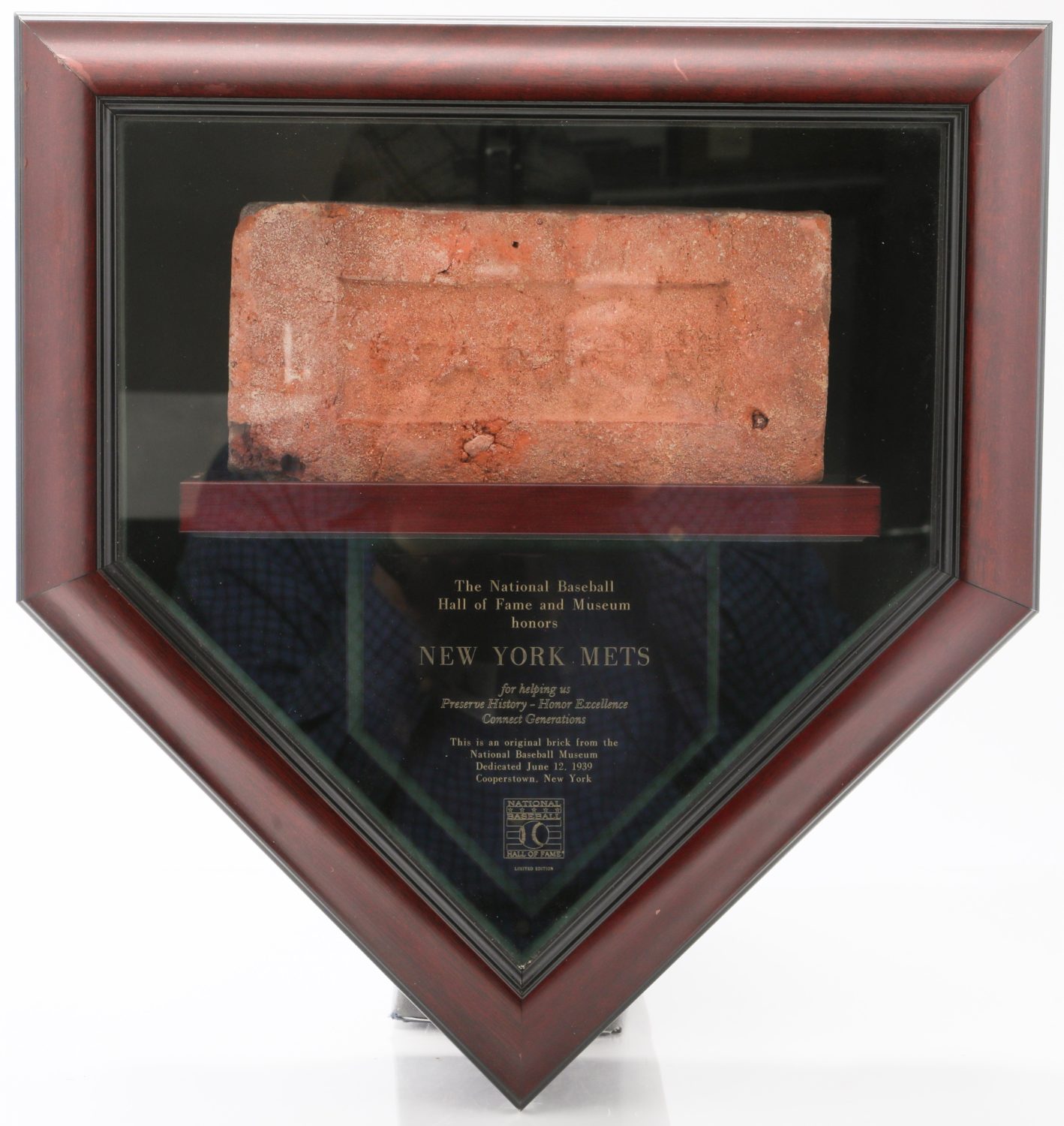 Brick from National Hall of Fame and Museum