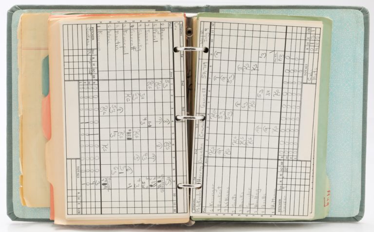 1969 Chicago Cubs-New York Mets Scorebook