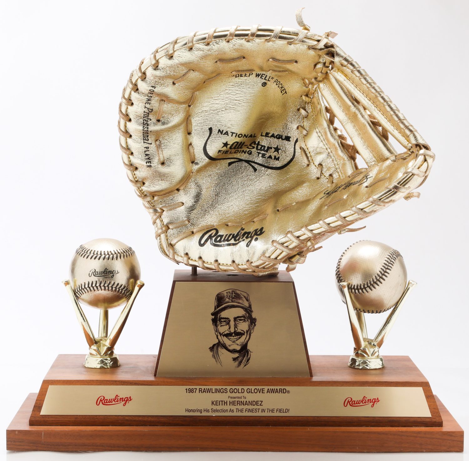 Keith Hernandez's 1987 Gold Glove