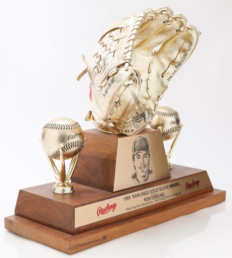 Ron Darling's 1989 Gold Glove Award