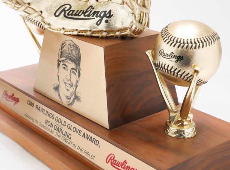 Ron Darling's 1989 Gold Glove Award