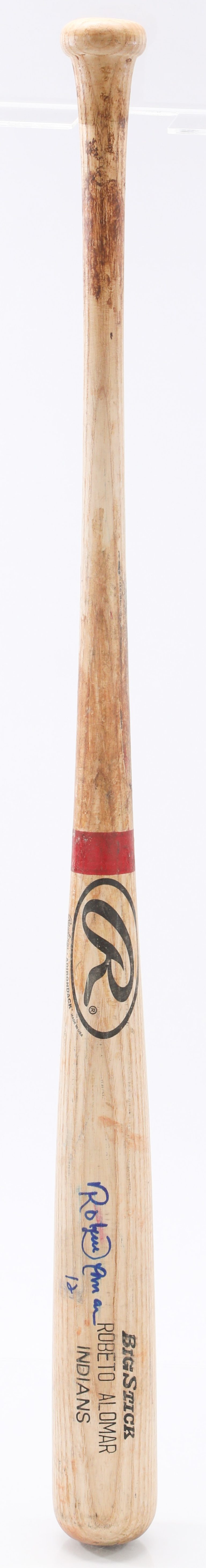 Roberto Alomar Autographed Game-Used Bat