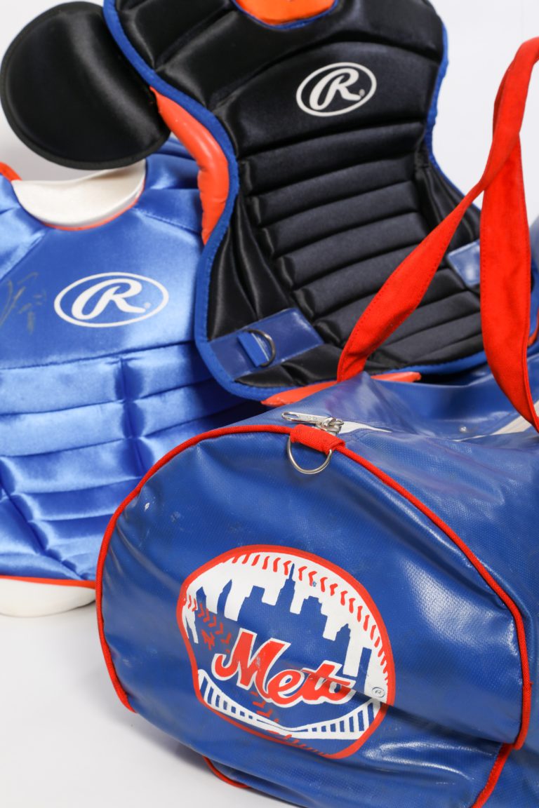 Mike Piazza's Catcher's Equipment