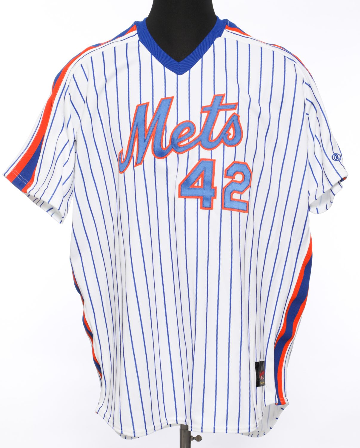 Mo Vaugh Autographed Mets Jersey