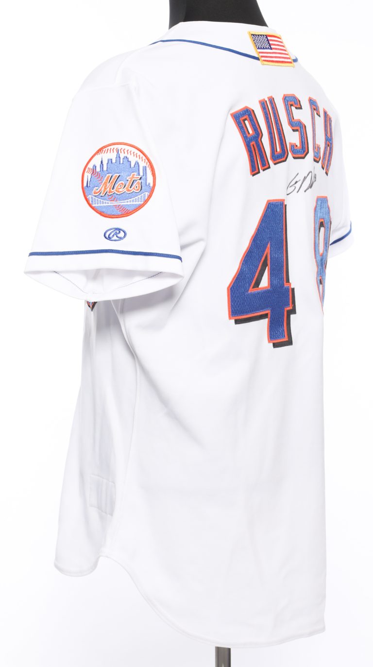 Glendon Rusch Autographed 9/11 Memorial Jersey