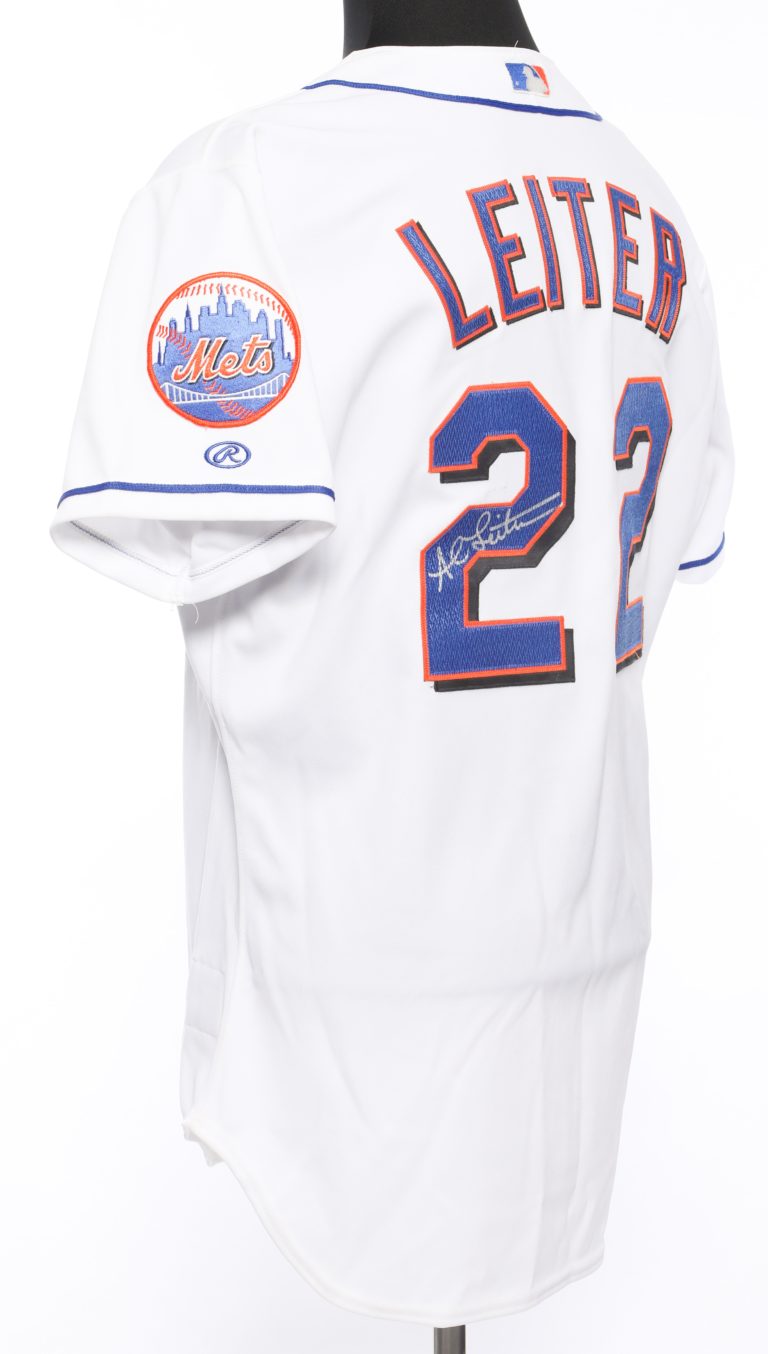 Al Leiter Autographed 9/11 Memorial  Jersey