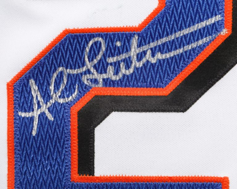 Al Leiter Autographed 9/11 Memorial  Jersey - Autograph Detail