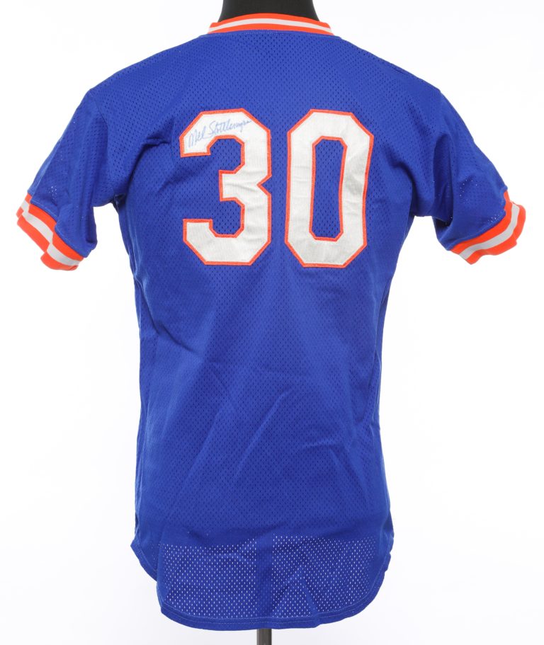 Lot Detail - 1987 Mel Stottlemyre Game Worn New York Mets Road Coach's  Jersey