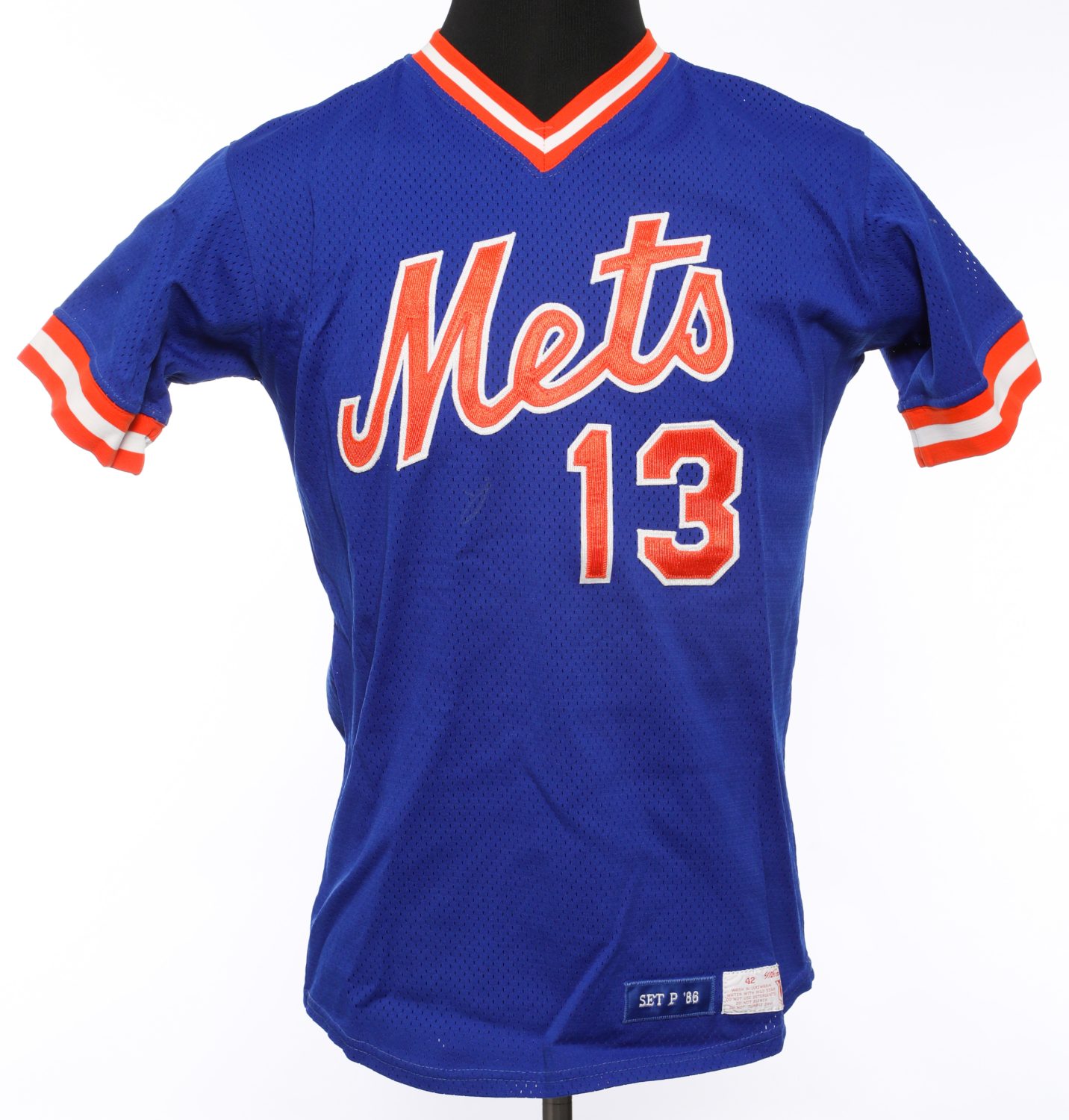 Lee Mazzilli Autographed Batting Practice Jersey - Front