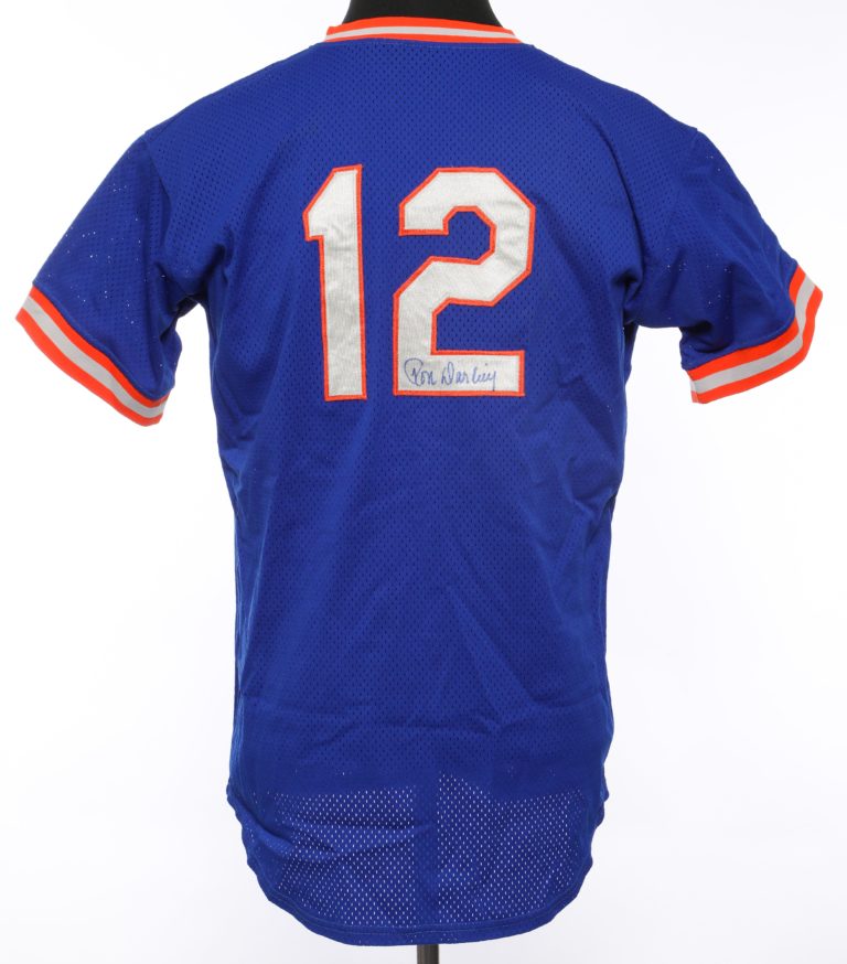 Ron Darling Autographed Practice Jersey
