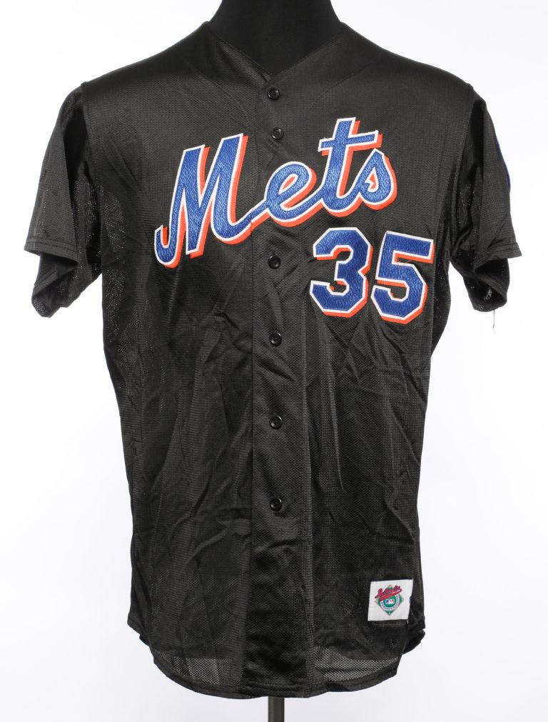 Wally Backman Signed Batting Practice Jersey - Mets History