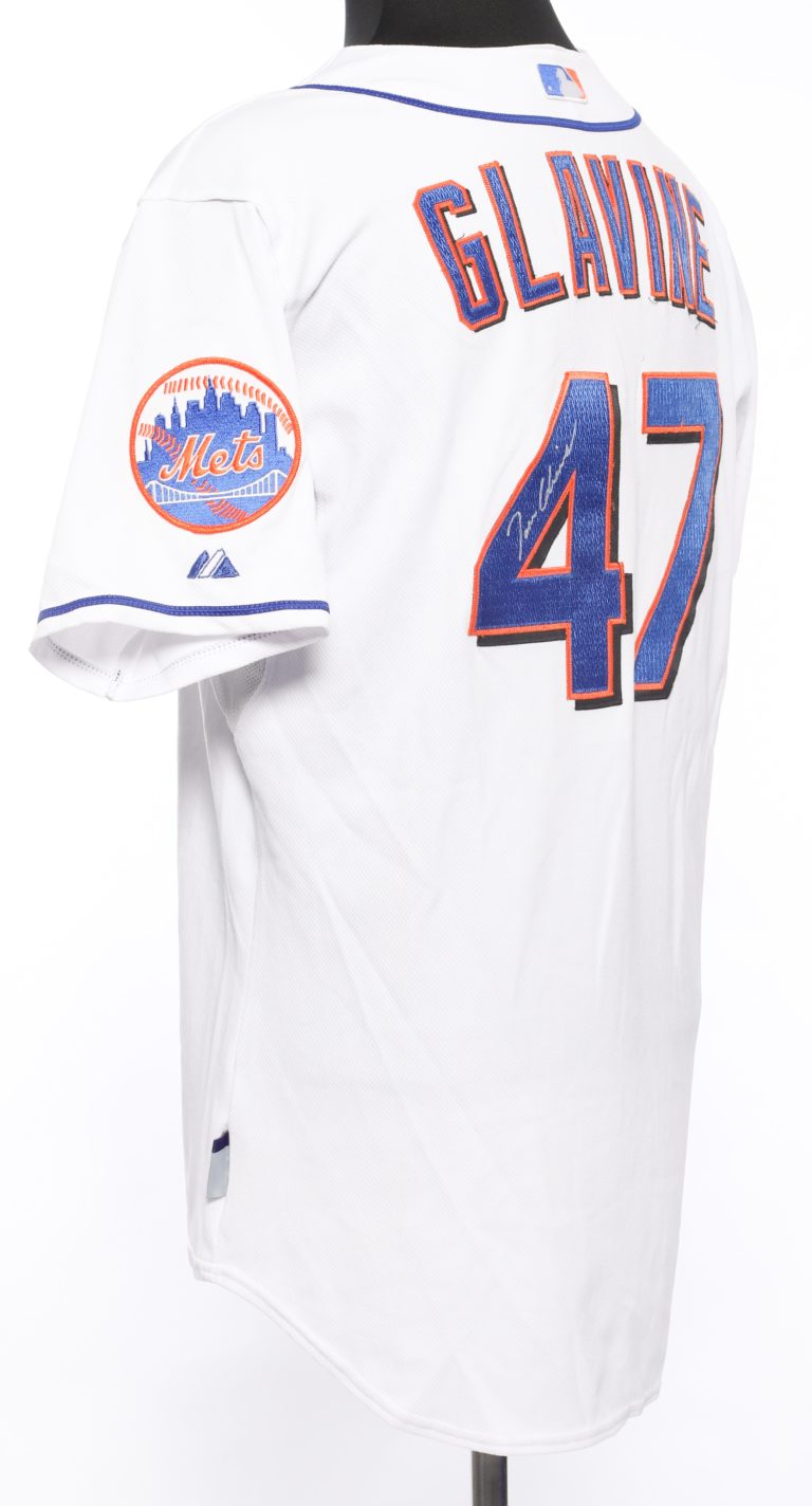 Tom Glavine Autographed Mets Jersey