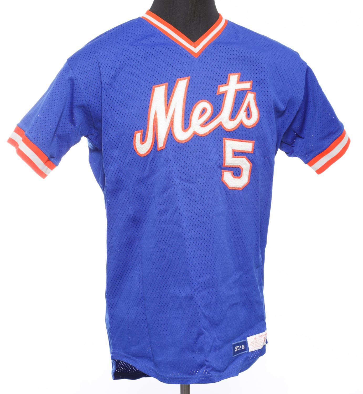 Davey Johnson Autographed Mets Jersey