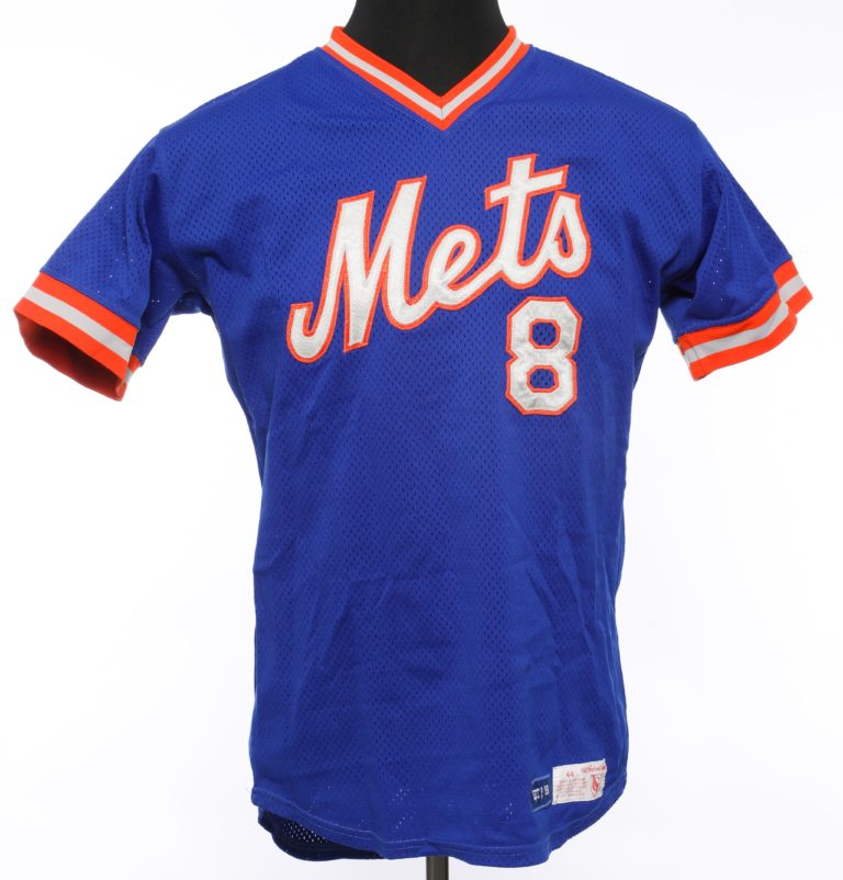 Gary Carter Autographed Practice Jersey - Mets History