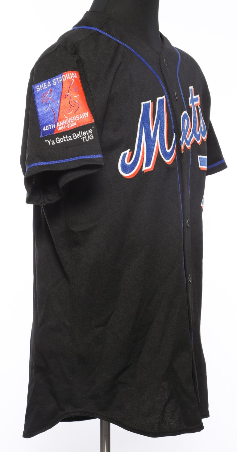 Jose Reyes Autographed 2004 Road Jersey