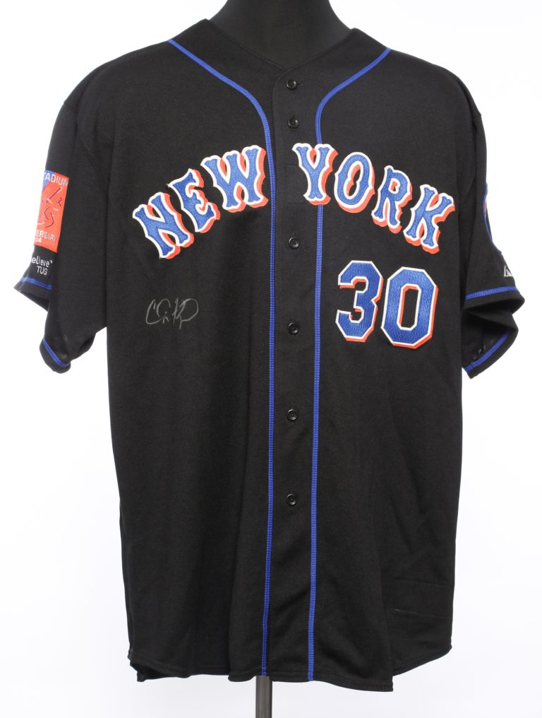 Cliff Floyd Autographed Road Jersey - Mets History