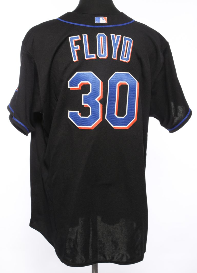 Cliff Floyd Autographed Road Jersey