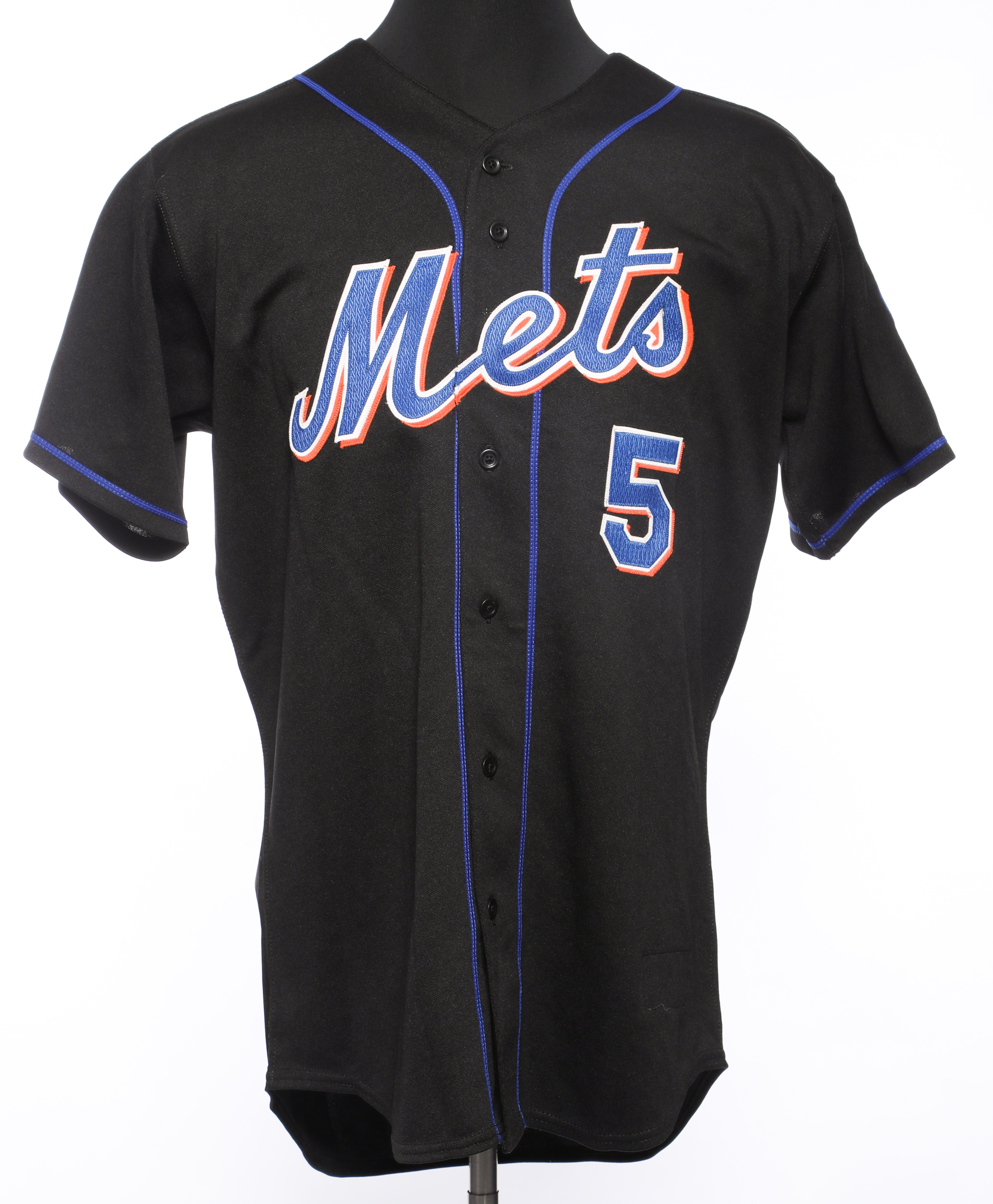 black mets uniform