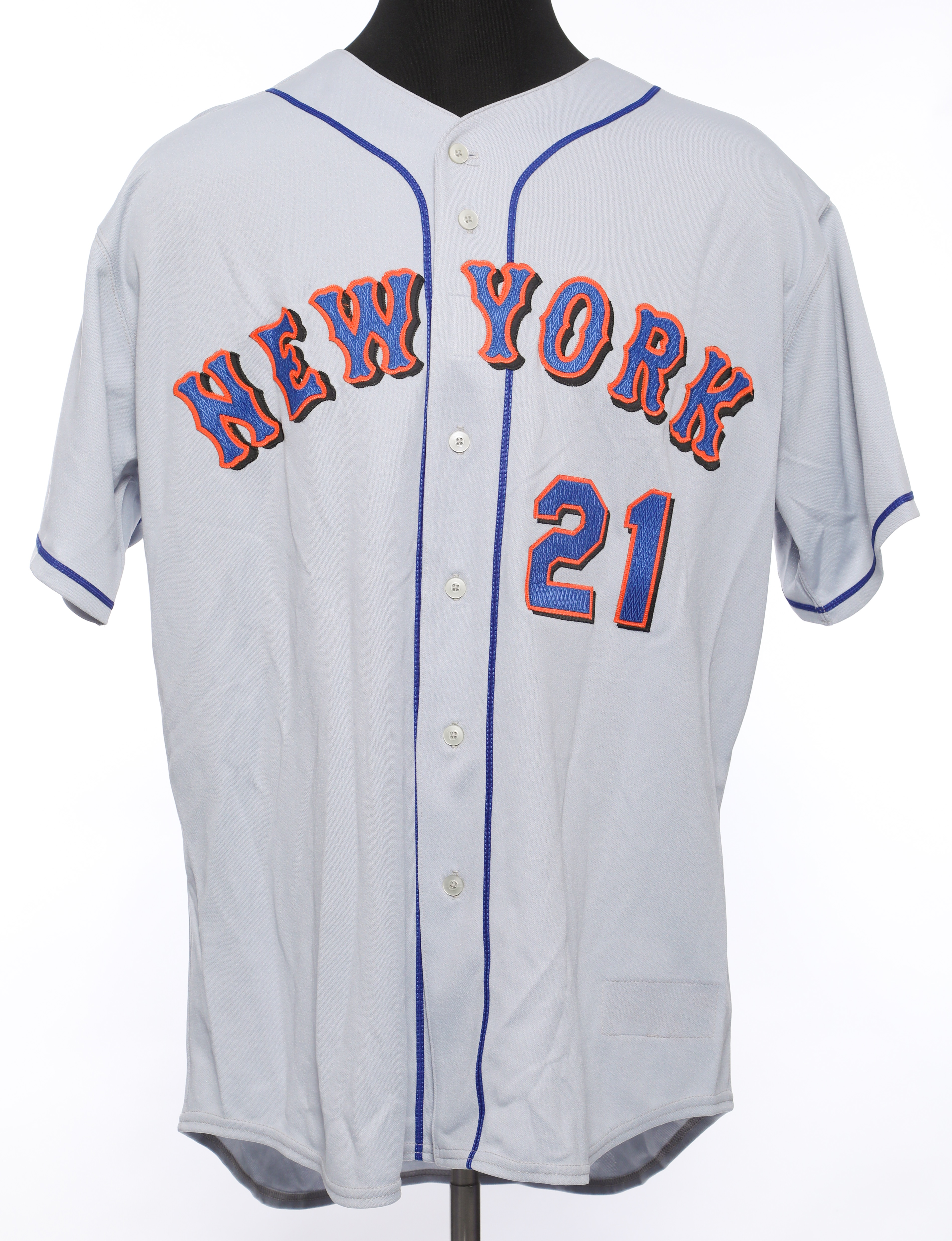 Lot Detail - 2006 Carlos Delgado Game Used New York Mets Road Jersey &  Undershirt (MLB Authenticated & Steiner-Mets LOA)