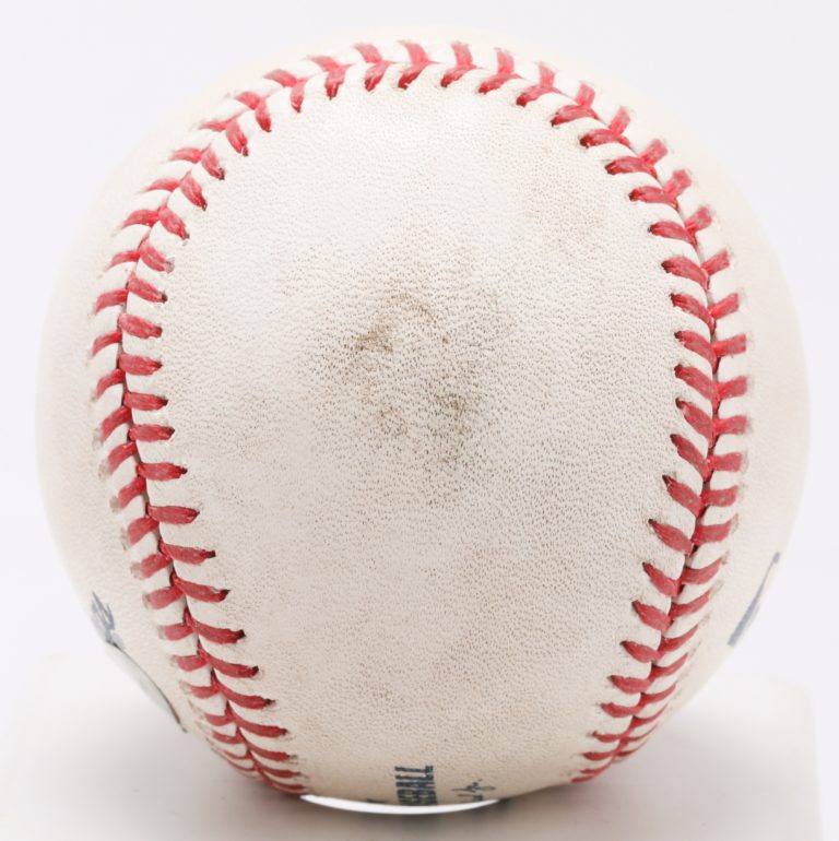 Game-Used Ball from Bartolo Colon's 220th Win