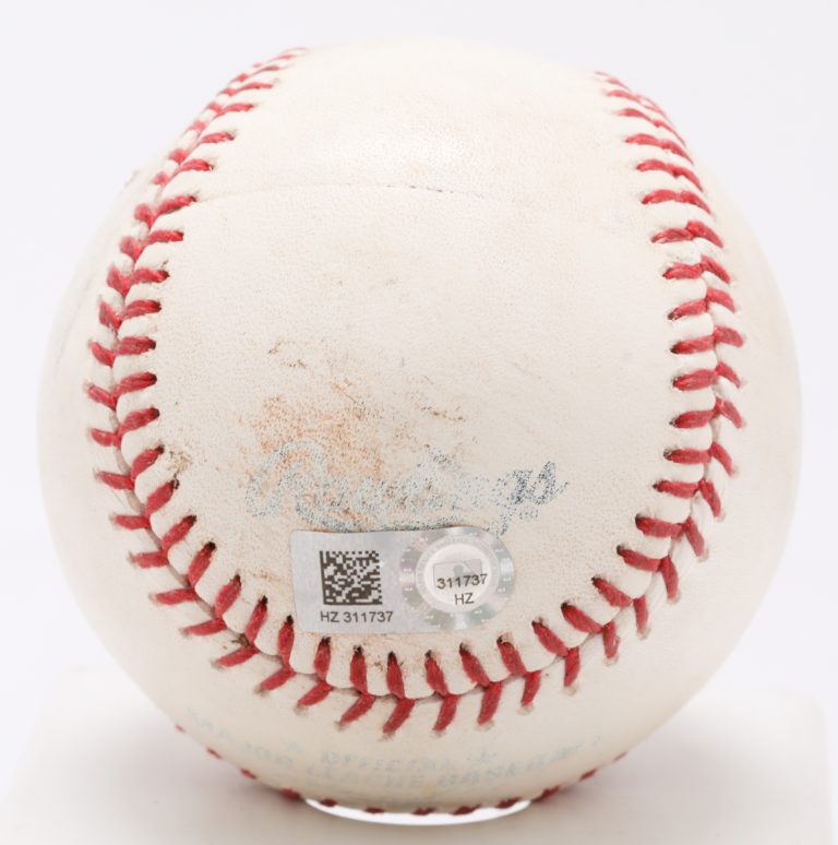 Jacob deGrom Game-Used Ball