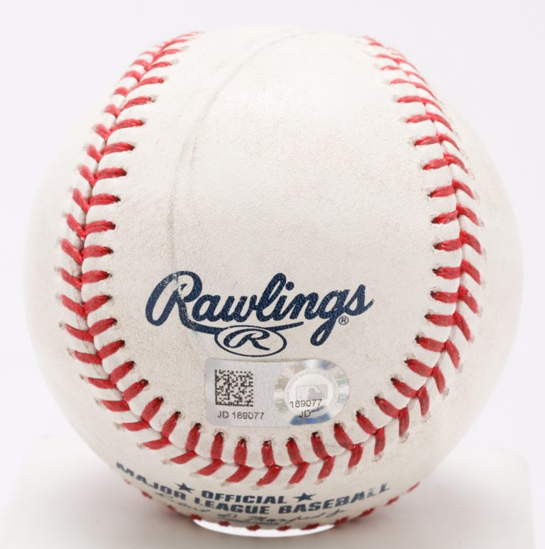 Game Used Ball from 24-Run Game