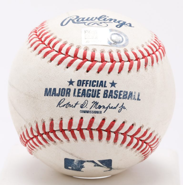 Game Used Ball from 24-Run Game