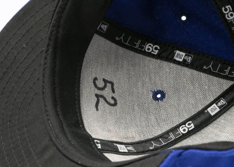 2015 World Series Hat Worn by Yoenis Cespedes - Marked with 52 on Interior