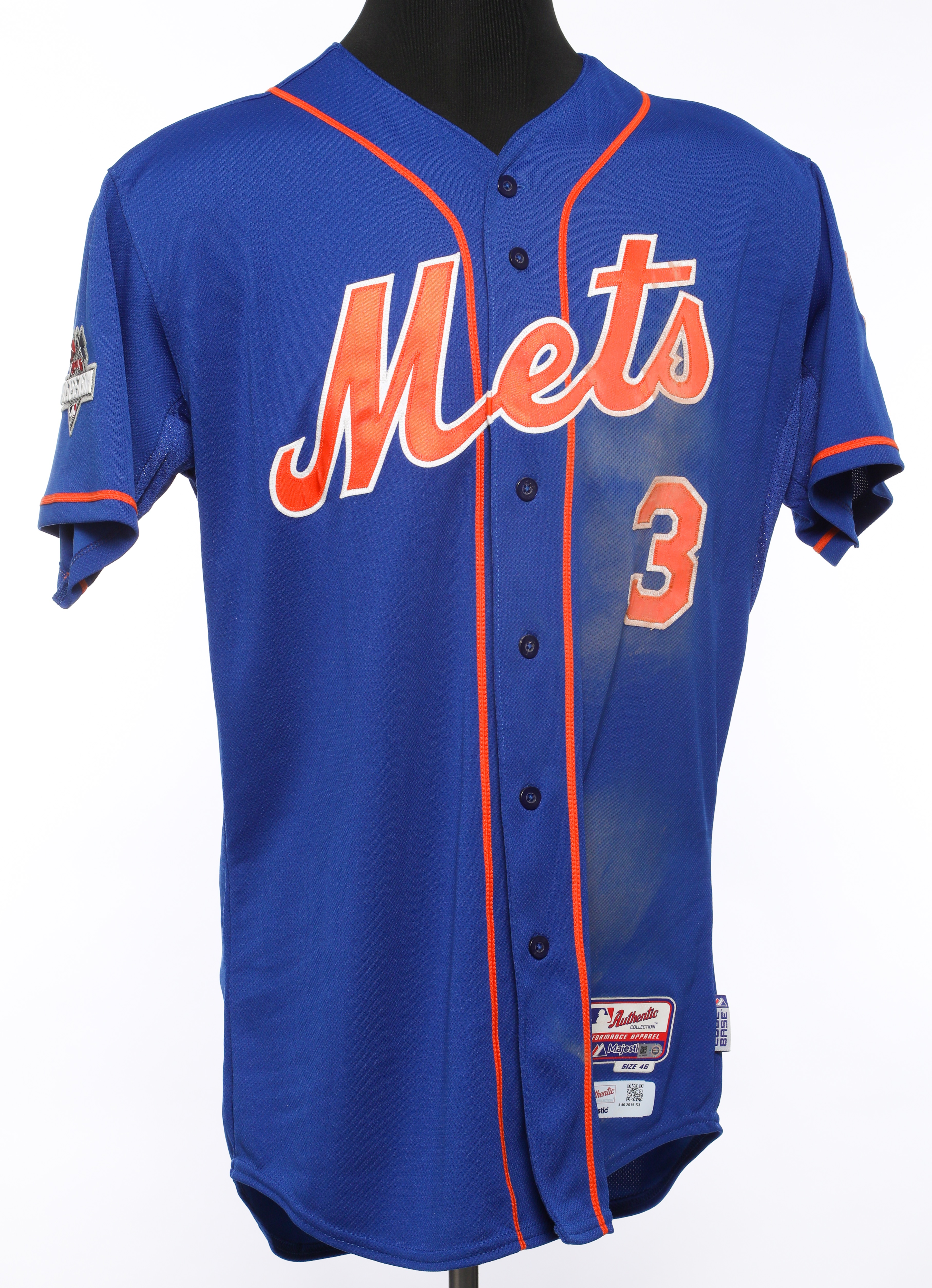 Autographed Mets 9/11 Memorial Jersey - Mets History