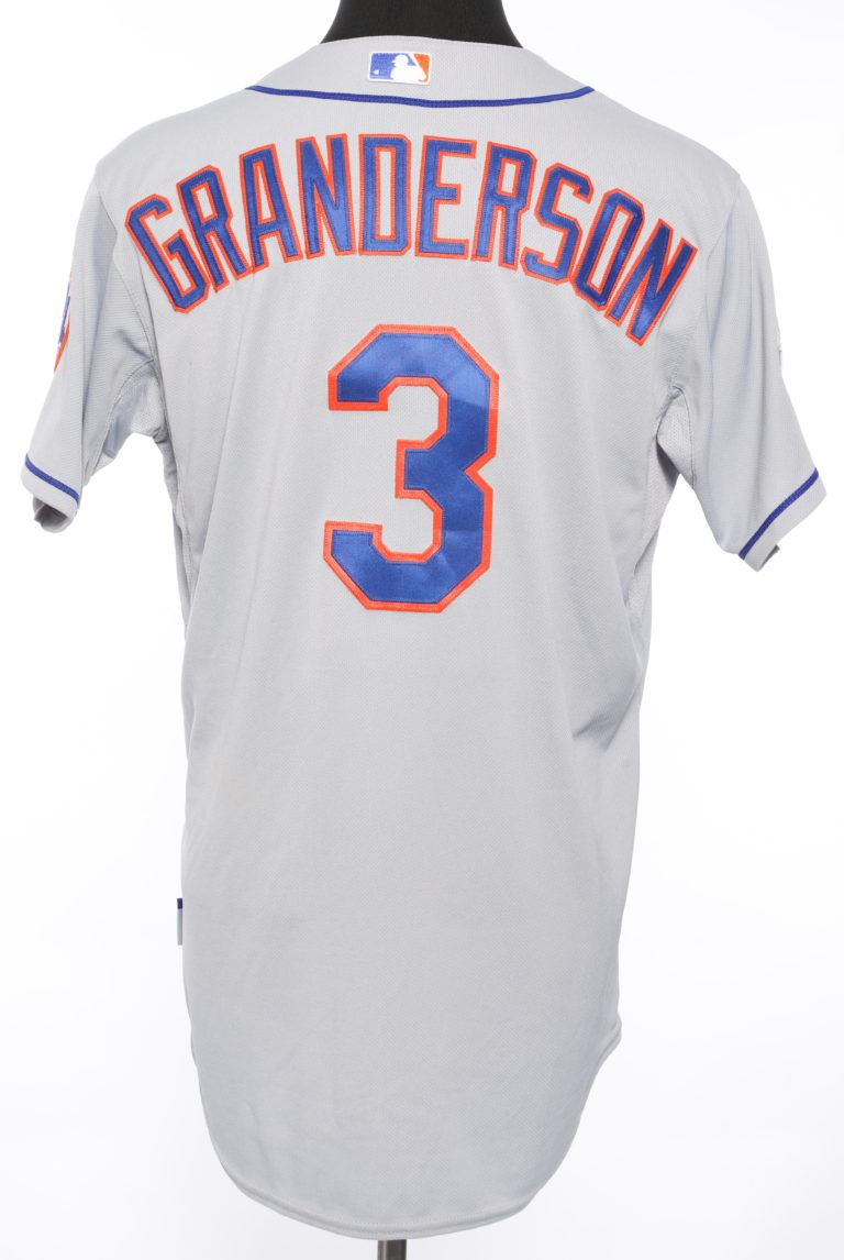 Curtis Granderson 2015 NLDS Jersey - Back View