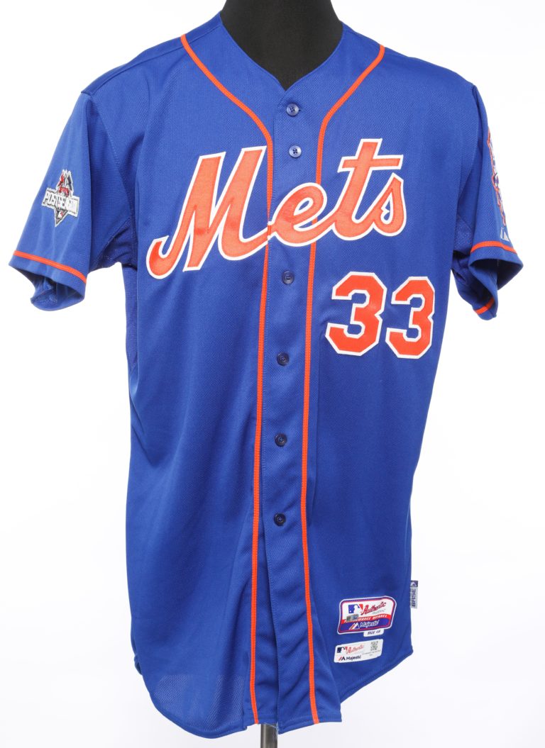 Matt Harvey Jersey From First Postseason Win