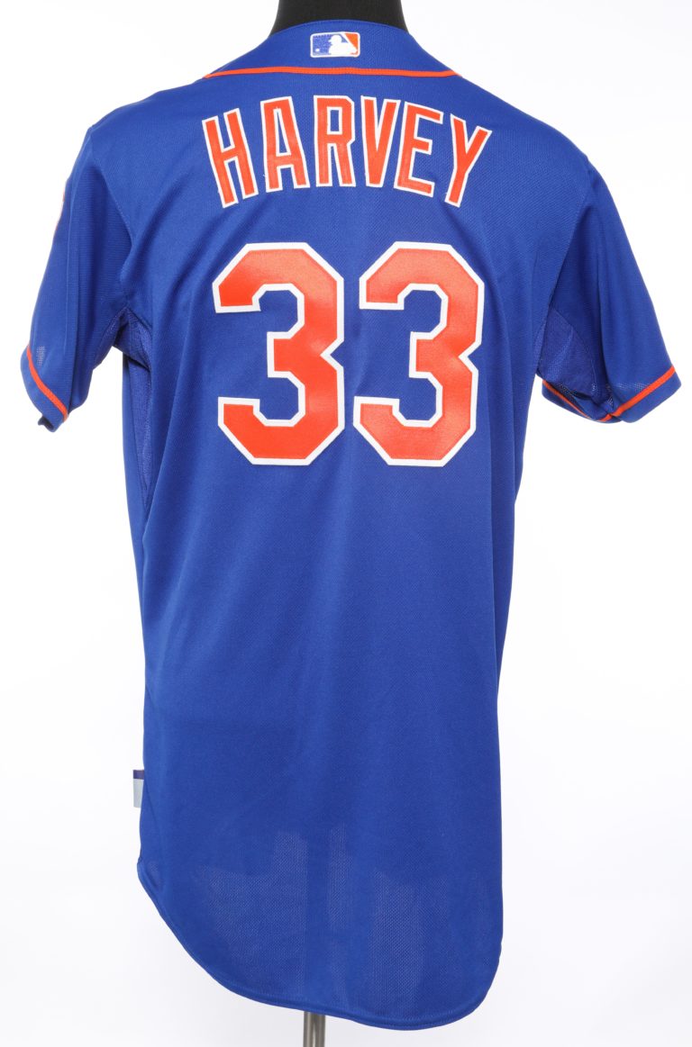 Matt Harvey Jersey From First Postseason Win