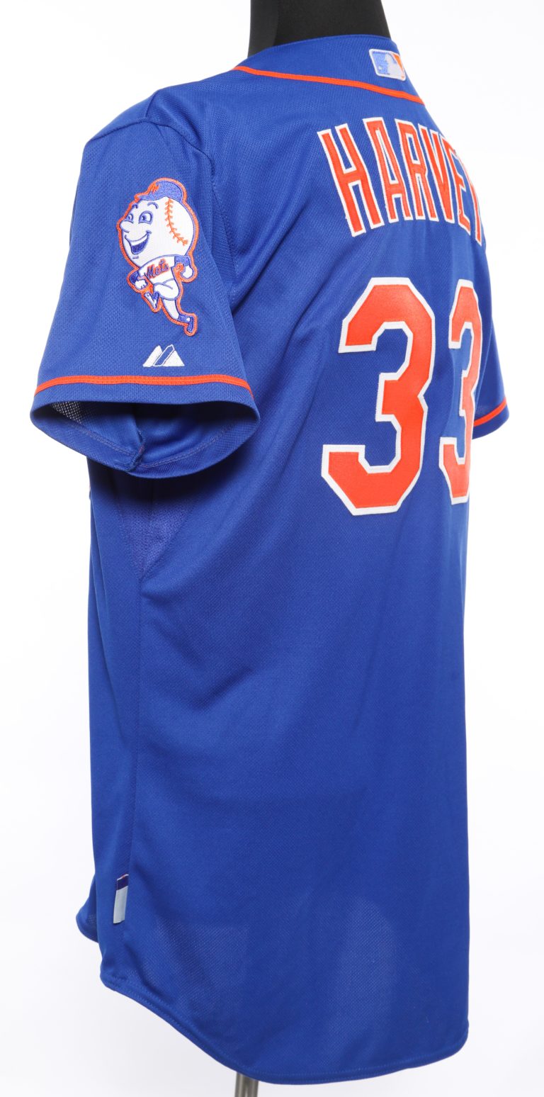 Matt Harvey Jersey From First Postseason Win